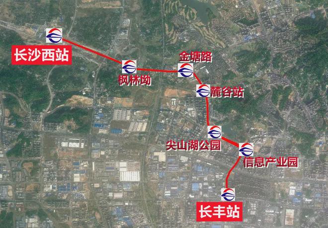 2025新建实锤！长沙地铁6号线种走向沿线居民笑了！(图7)