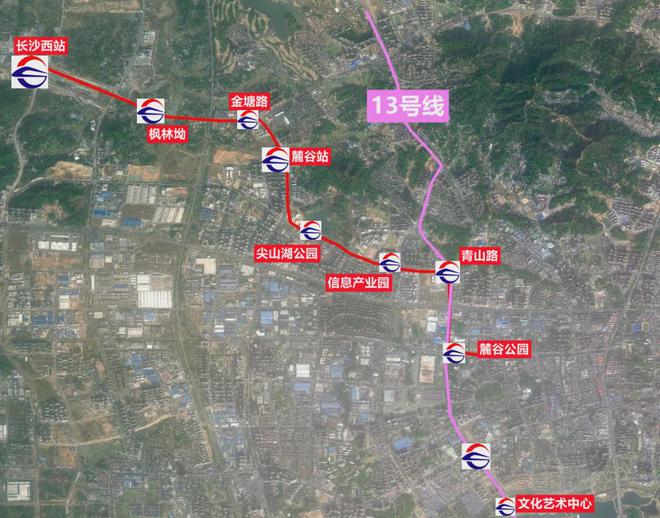 2025新建实锤！长沙地铁6号线种走向沿线居民笑了！(图9)